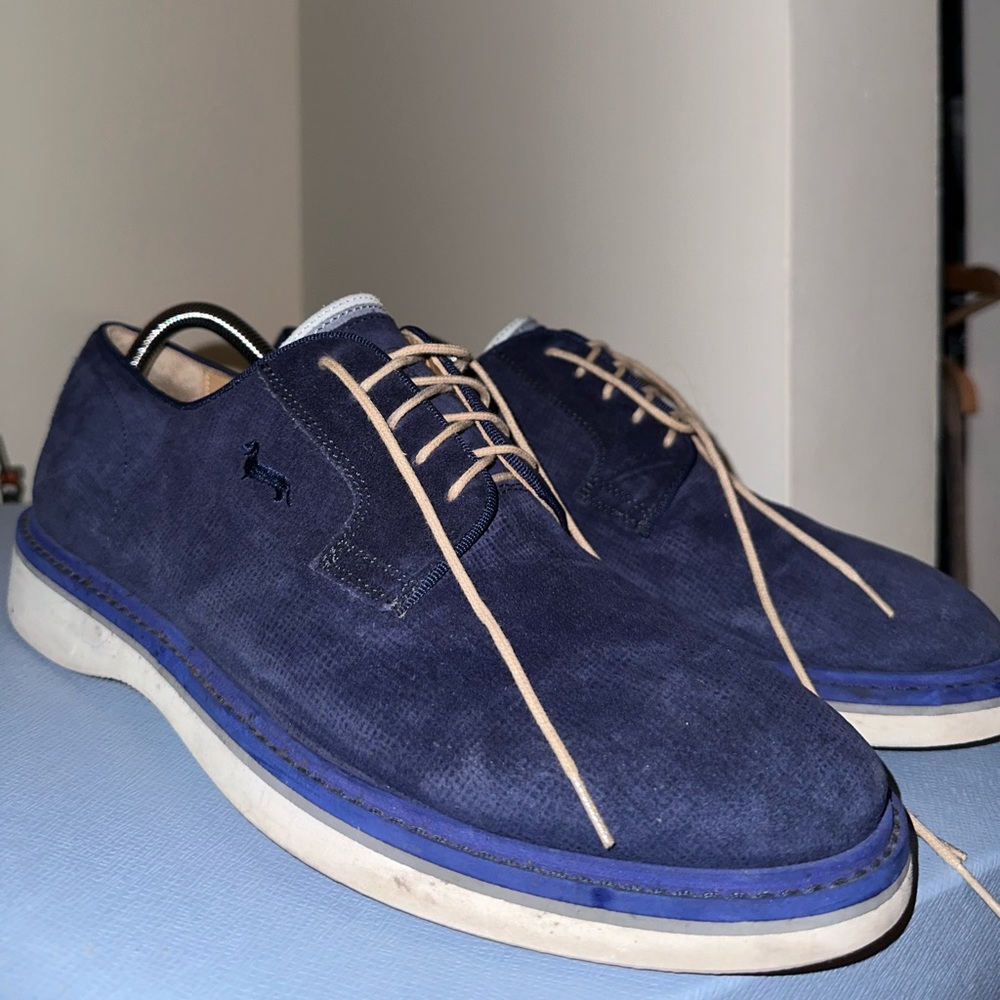 Harmont&Blaine Blue Oxfords